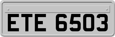 ETE6503