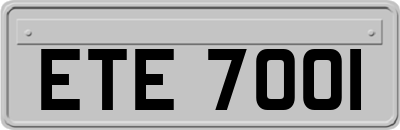 ETE7001