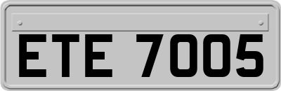 ETE7005