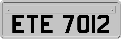ETE7012