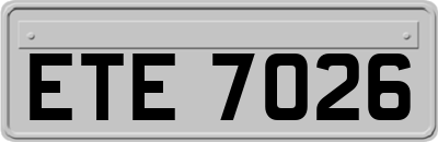 ETE7026