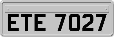 ETE7027