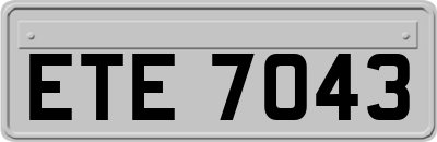 ETE7043