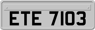 ETE7103
