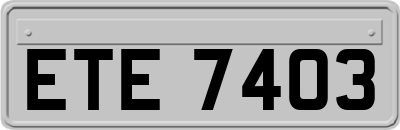 ETE7403