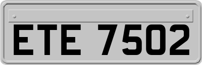 ETE7502
