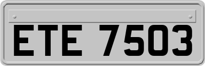 ETE7503