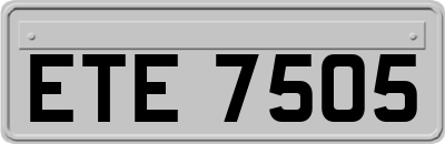 ETE7505