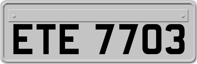 ETE7703