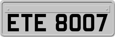 ETE8007
