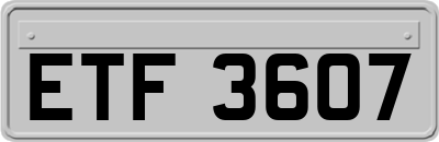 ETF3607