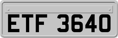 ETF3640