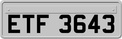 ETF3643