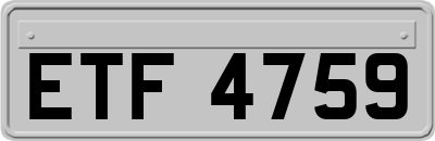 ETF4759
