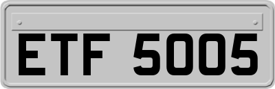 ETF5005