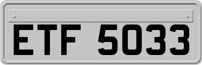 ETF5033