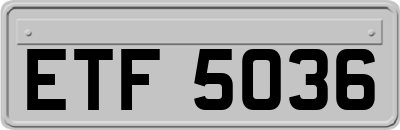ETF5036