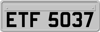 ETF5037