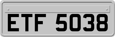 ETF5038