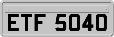 ETF5040