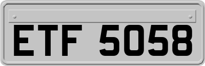 ETF5058