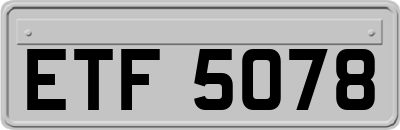 ETF5078