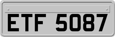 ETF5087
