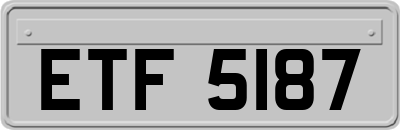 ETF5187