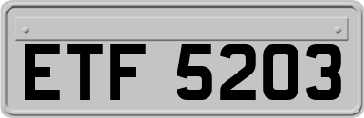 ETF5203