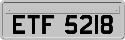 ETF5218