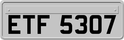 ETF5307
