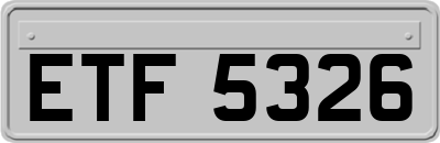 ETF5326