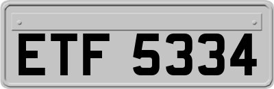 ETF5334