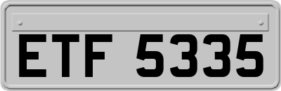 ETF5335
