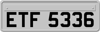 ETF5336