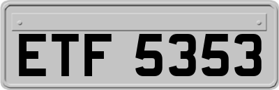 ETF5353