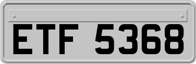 ETF5368