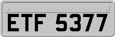 ETF5377