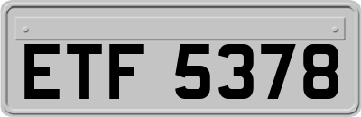 ETF5378