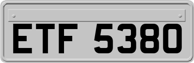 ETF5380