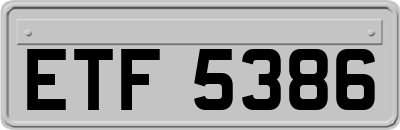 ETF5386