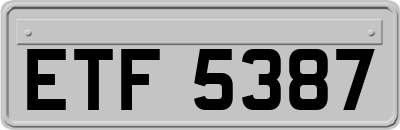 ETF5387