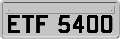 ETF5400