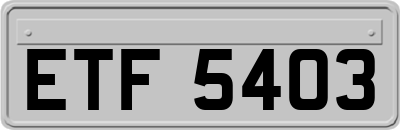 ETF5403