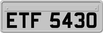 ETF5430