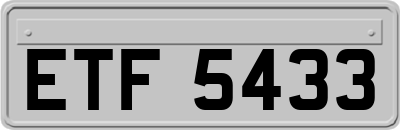 ETF5433