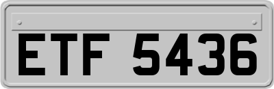 ETF5436