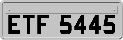 ETF5445