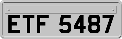 ETF5487