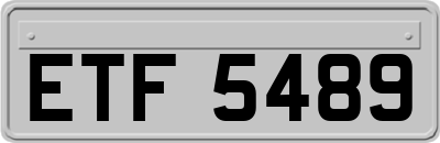 ETF5489